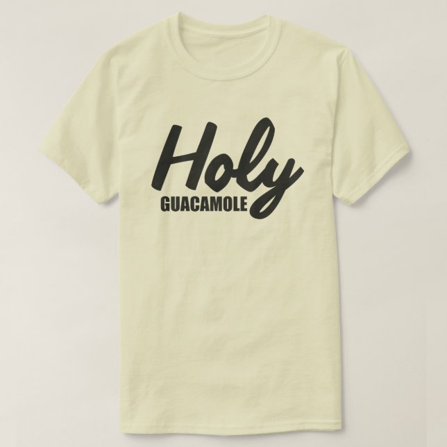 CAMISETA HOLY GUACAMOLE (Frente do Design)