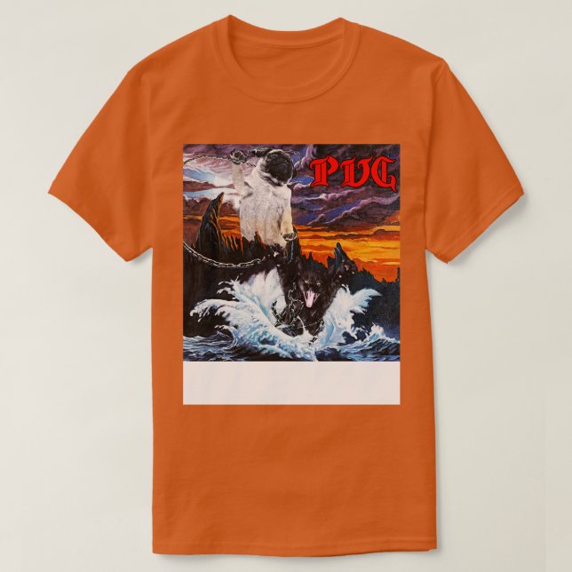 CAMISETA HOLY PUGGGER (Frente do Design)