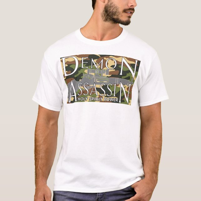 Camiseta Holy Spirit Power-Demon Assassin  (Frente)