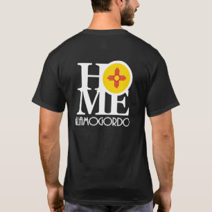 Camiseta HOME Alamogordo (impressão de trás)