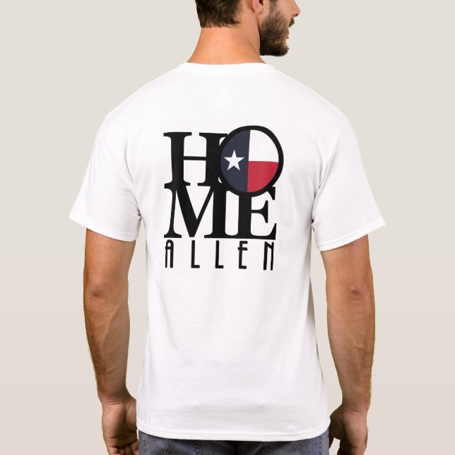 Camiseta HOME Allen Texas (Verso)