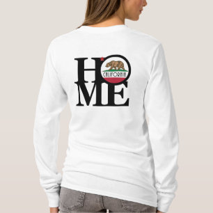 Camiseta HOME California (impressão traseiro)
