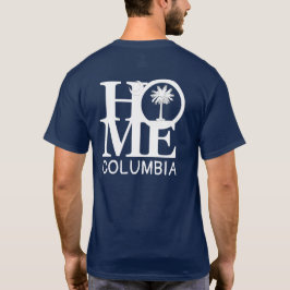 Camiseta HOME Columbia Carolina do Sul (impressão de trás)