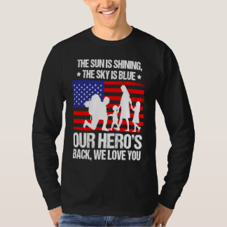Camiseta Home Coming Veteran Poem Soldier Appreciation Fami