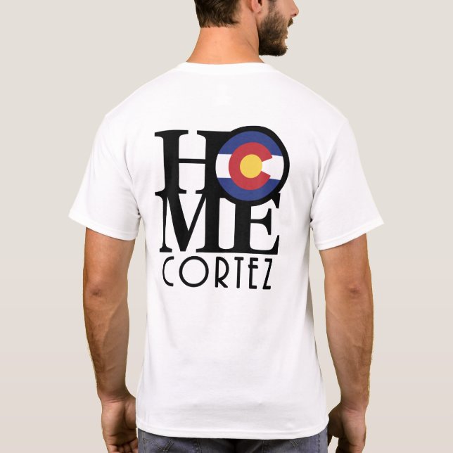 Camiseta HOME Cortez Colorado (Verso)