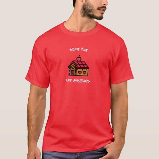 Camiseta Home for the Holidays (Frente)