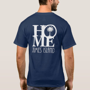 Camiseta HOME James Island (Impressão traseira)