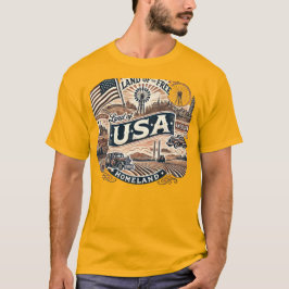 Camiseta Home land America