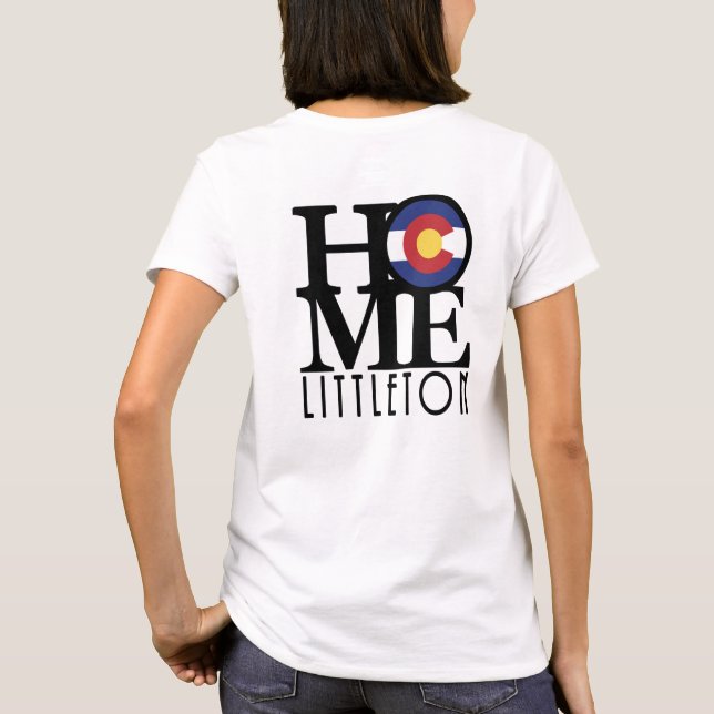 Camiseta HOME Littleton (impressão traseiro) (Verso)