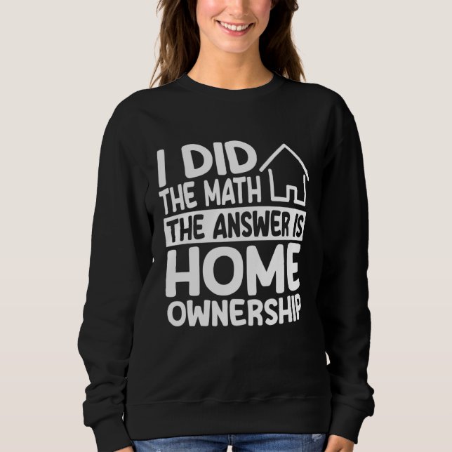 Camiseta Home Ownership Costume Housewarming Party (Frente)