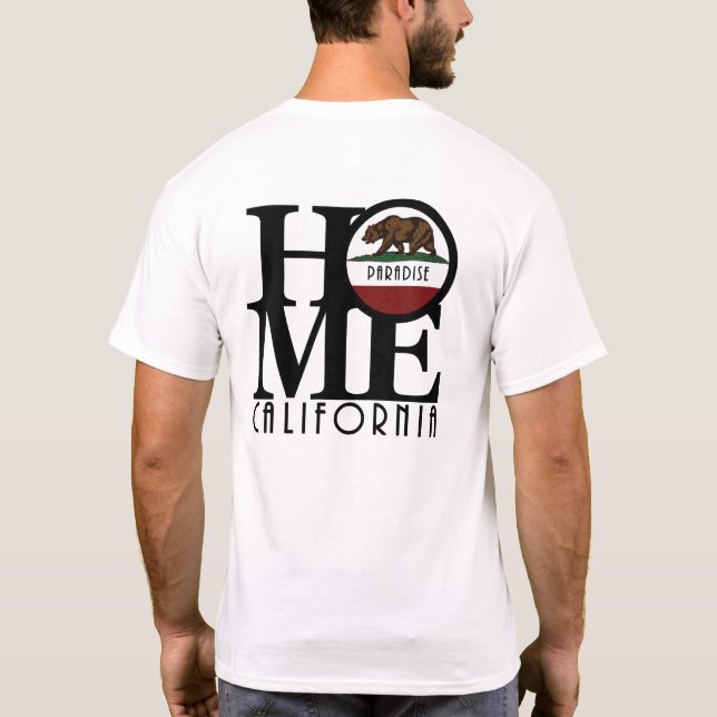 Camiseta HOME Paradise California (Verso)