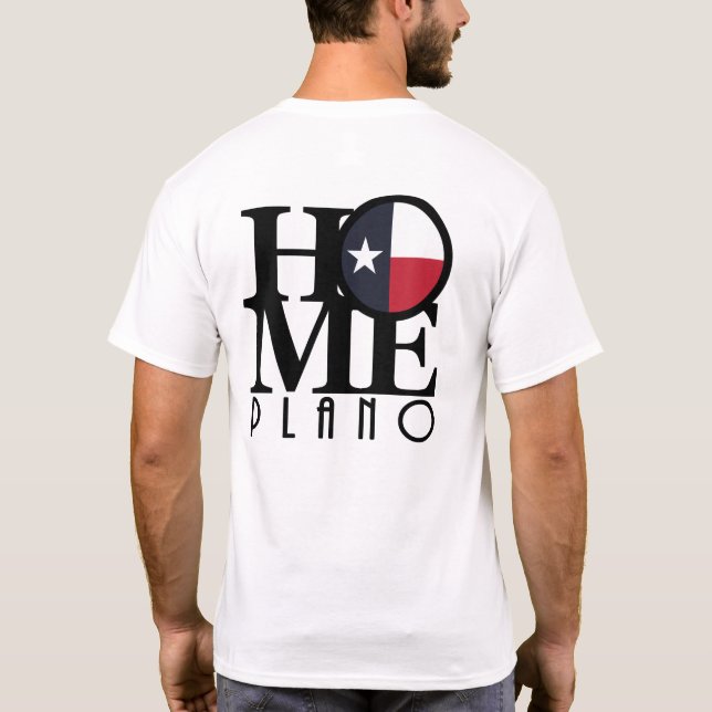 Camiseta HOME Plano Texas (impressão traseiro) (Verso)