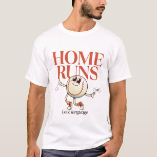 Camiseta Home run é minha língua de amor