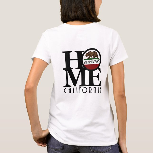 Camiseta HOME San Francisco CA (Verso)