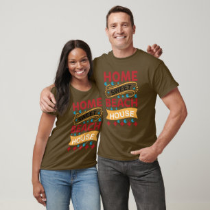 Camiseta Home Sweet Beach House - Coleção de Verão