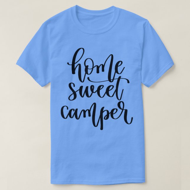 Camiseta Home Sweet Camper 1 (Frente do Design)