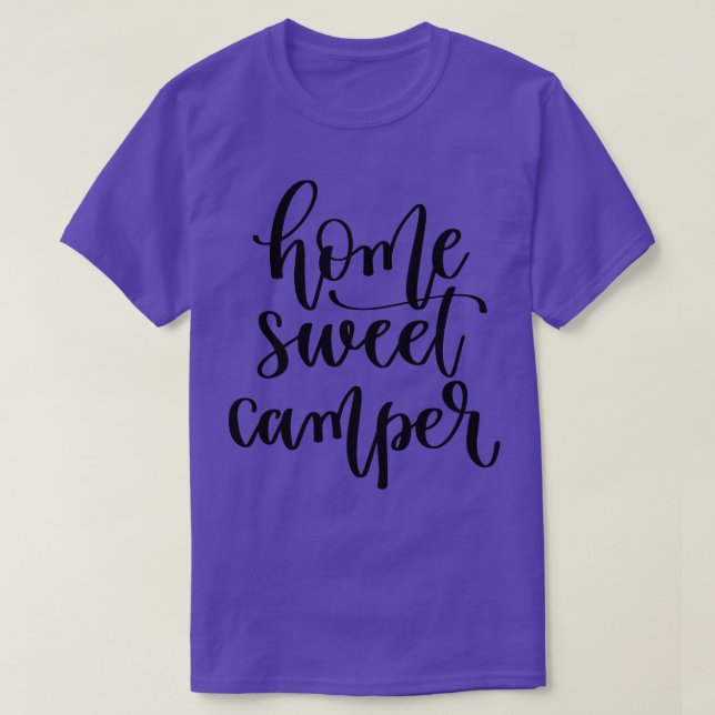 Camiseta Home Sweet Camper 1 (Frente do Design)