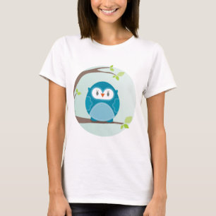 Camiseta HOME SWEET HOME : Coruja em uma árvore 5
