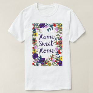 Camiseta Home Sweet Home Floral Reef