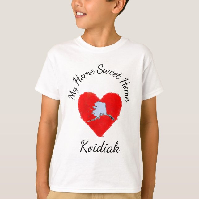Camiseta Home Sweet Home Kodiak (Frente)