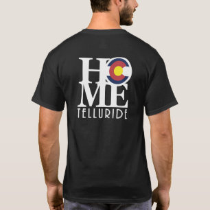 Camiseta HOME Telluride - impressão traseira