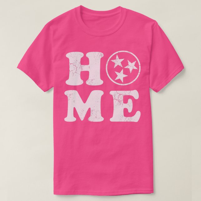 Camiseta Home Tennessee Flag Orange (Frente do Design)