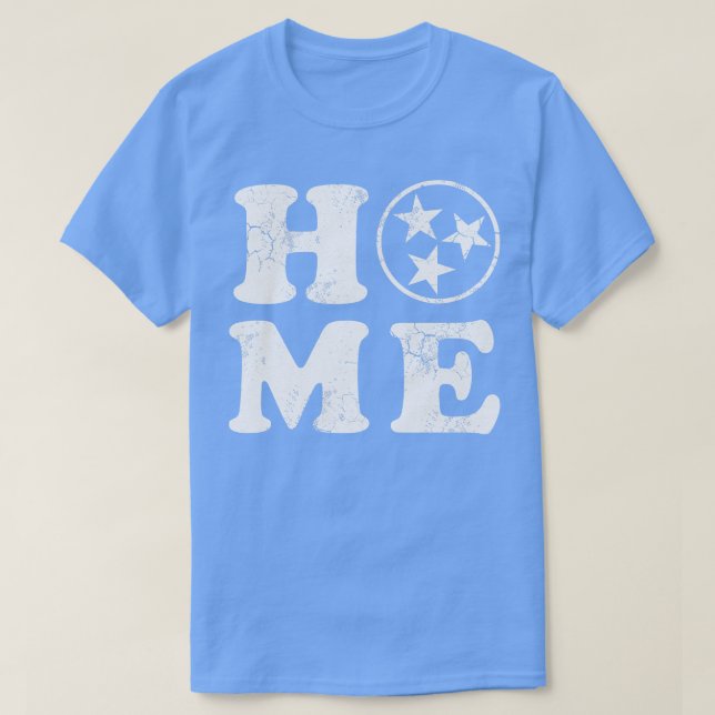 Camiseta Home Tennessee Flag Orange (Frente do Design)