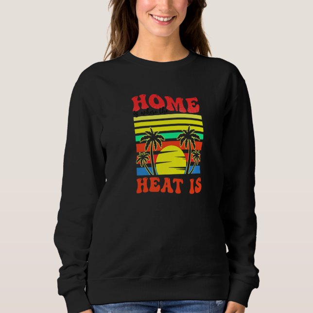 Camiseta Home Where Heat Is Florida (Frente)