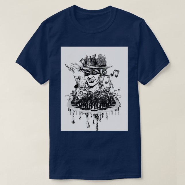 Camiseta Homem 1 da música (Frente do Design)
