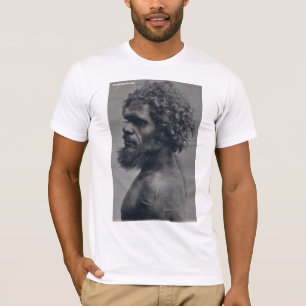 Camiseta homem aborígene