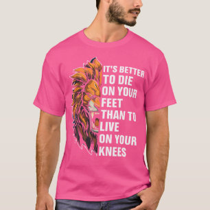 Camiseta Homem Alfa Engraçado Lobo É Melhor Morrer Em Você