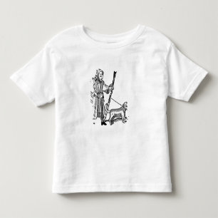 Camiseta Homem andando seu cachorro