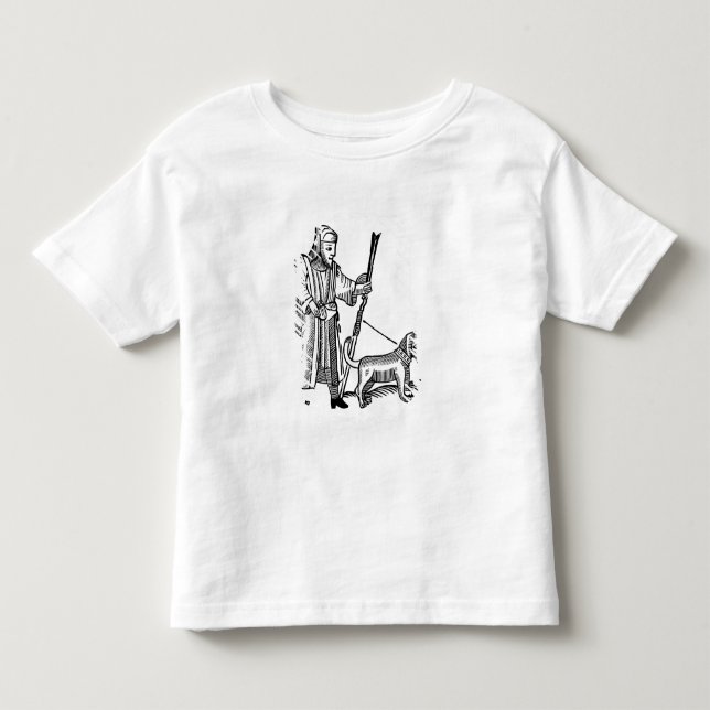 Camiseta Homem andando seu cachorro (Frente)