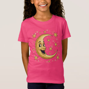 Camiseta Homem Antigo e Caprichoso na Lua Celesti Dourado