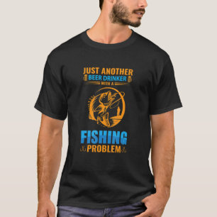 Camiseta Homem Apenas Outro Bebedor De Cerveja Com Uma Vara