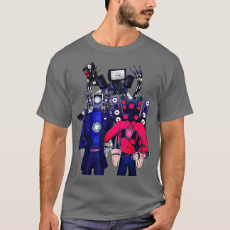 Camiseta Homem-Auto-falante da TV Kawai, homem da Câmara do
