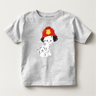 Camiseta Homem-Bombeiro, Cachorro-Corinto, Cachorro, Cachor