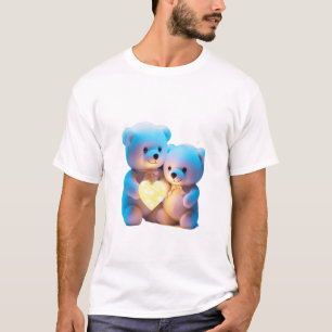 Camiseta Homem-camisa de urso