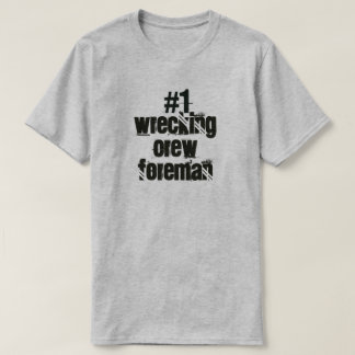 Camiseta Homem-Chefe de Tripulação Número Um