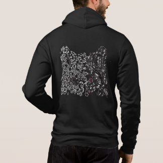Camiseta homem cinza lobo