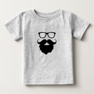 Camiseta Homem com Barba Engraçada Totalmente Crescida