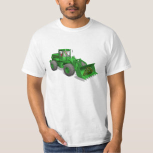 Camiseta Homem da escavadora de Papai Noel