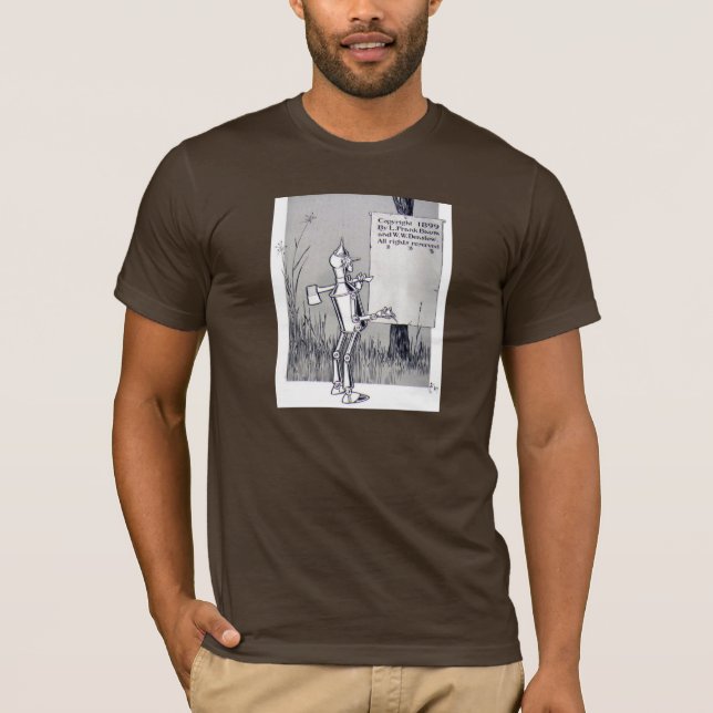 Camiseta Homem da lata (Frente)