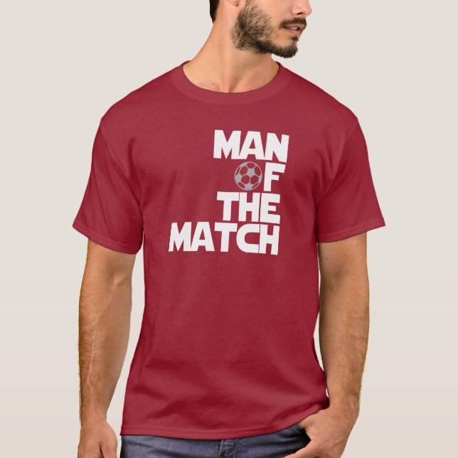 Camiseta homem da partida (Frente)