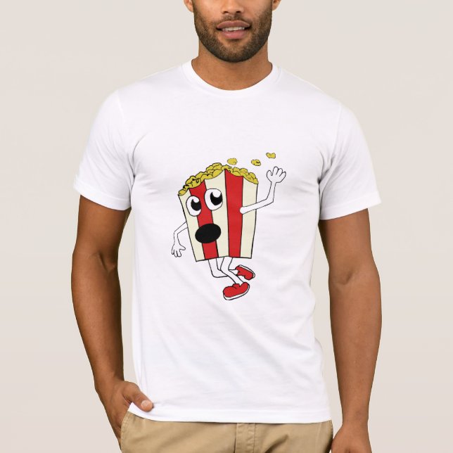 Camiseta Homem da pipoca (Frente)