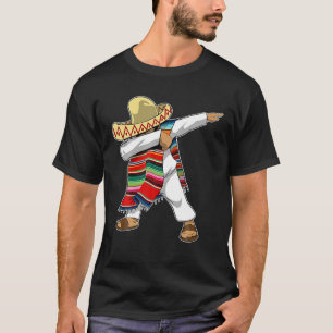 Camiseta Homem-Dabbing Sombrero Poncho