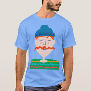 Camiseta Homem de bigode