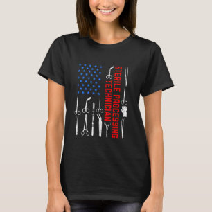 Camiseta Homem de Certificação de Técnicos de Processamento