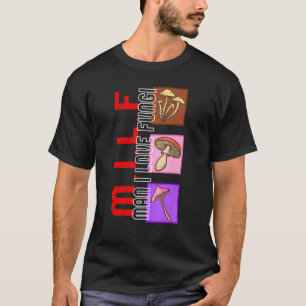 Camiseta Homem De Cogumelo Adoro Fungos Vintage Fungos Saud