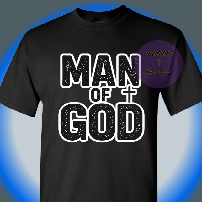Camiseta Homem de DEUS (Criador carregado)